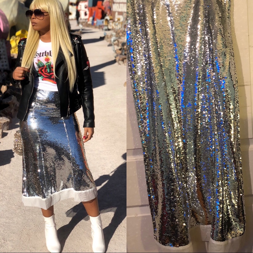 ASOS Sequin Skirt